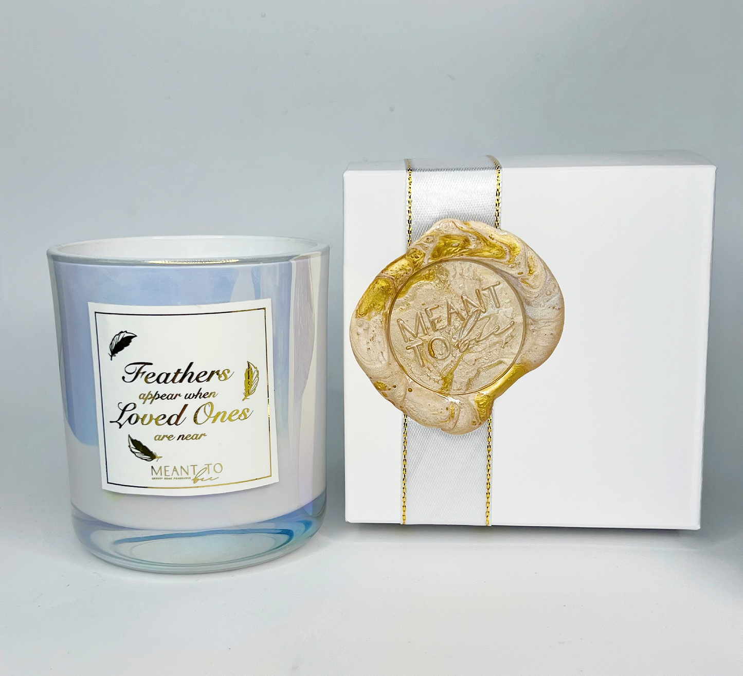 FEATHER BEESWAX MEMORIAL CANDLE