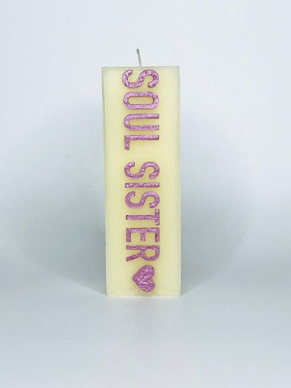 SOUL SISTER BEESWAX CANDLE