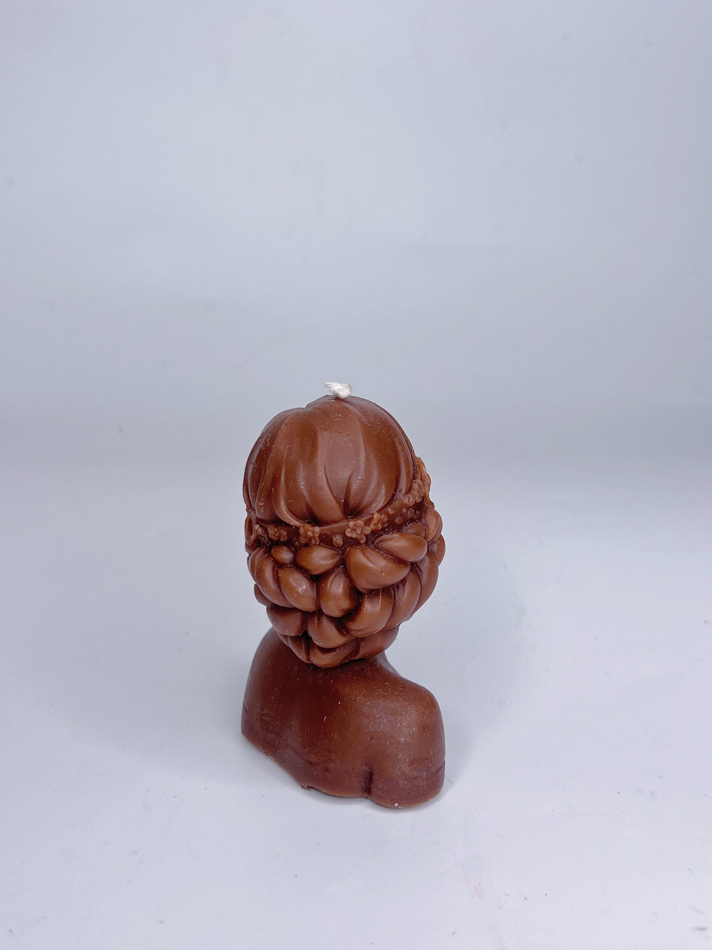 FLOWERED LADY BEESWAX SCULPTURE CANDLE