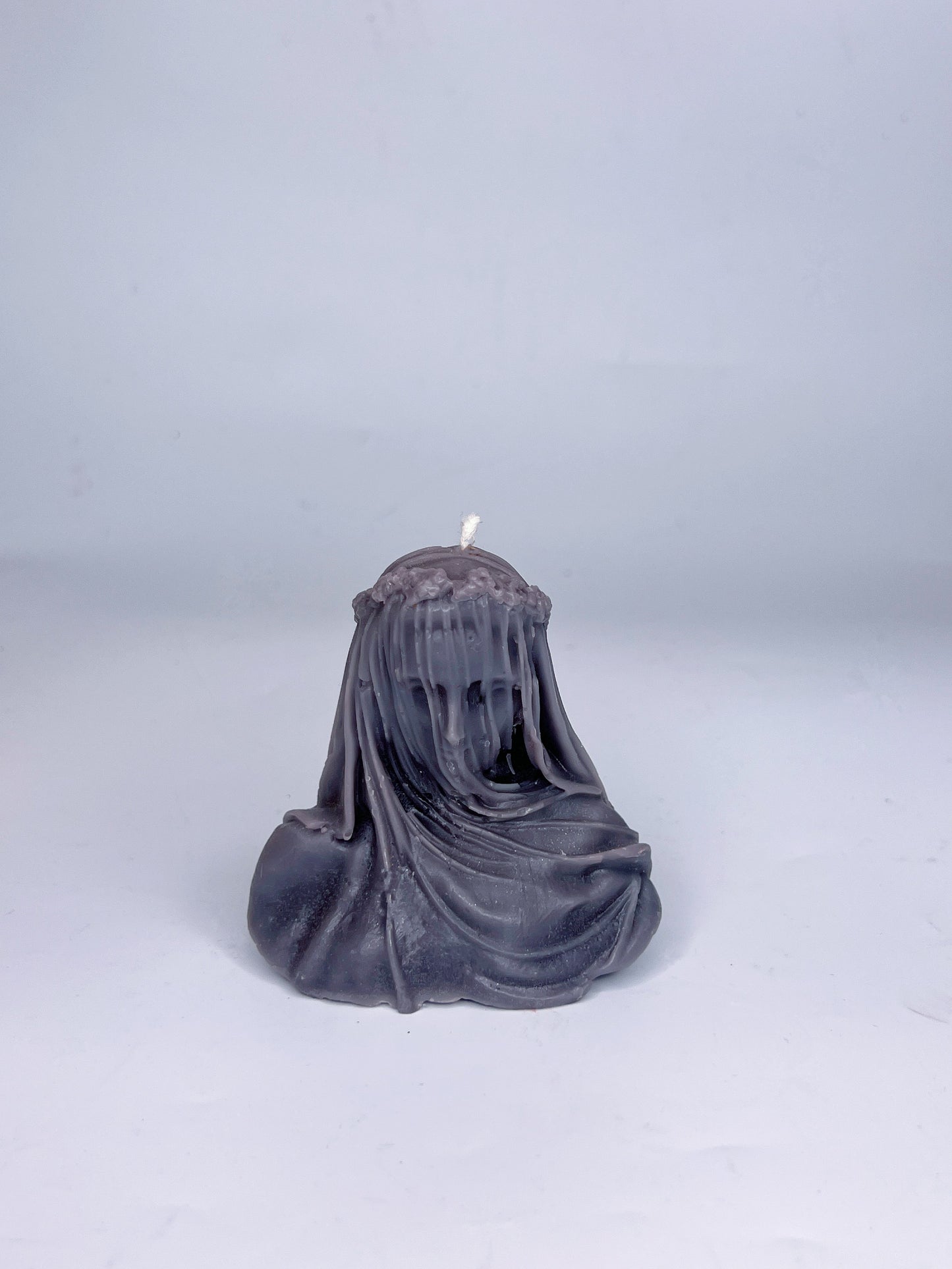 VEILED LADY BEESWAX SCULPTURE CANDLE